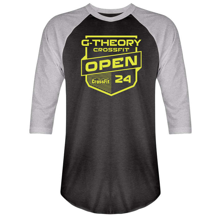 G-Theory CrossFit Open 2024 Mens - 3/4 Sleeve