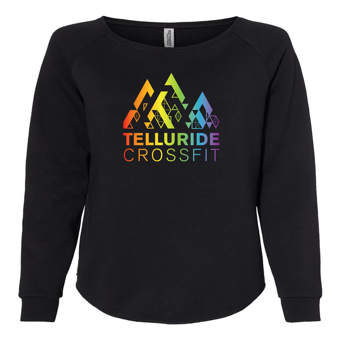 Telluride CrossFit Rainbow Womens - CrewNeck
