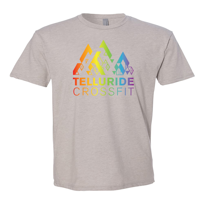 Telluride CrossFit Rainbow Mens - T-Shirt