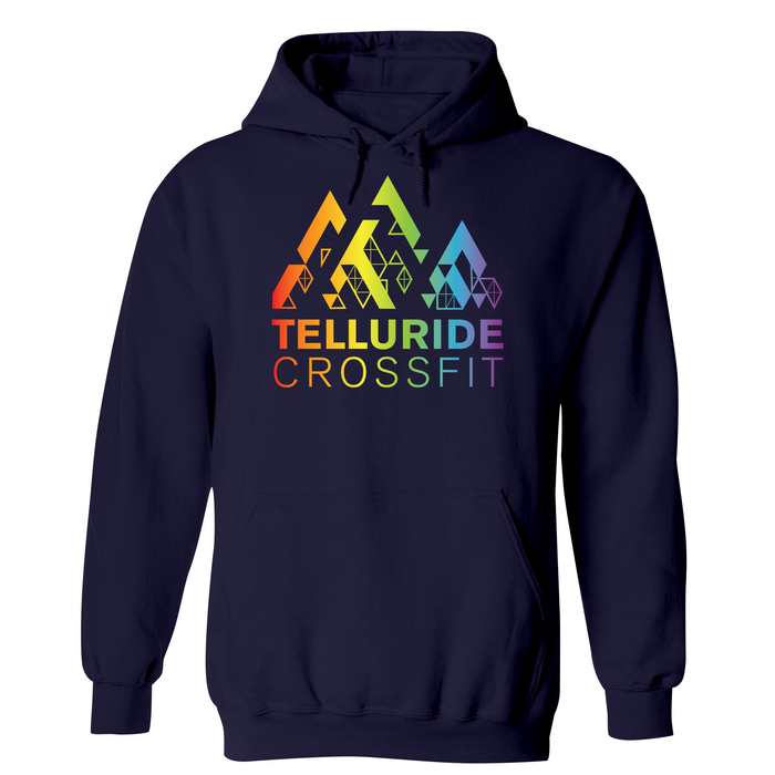 Telluride CrossFit Rainbow Mens - Hoodie