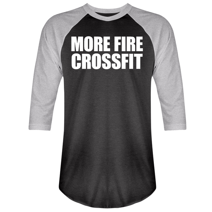 More Fire CrossFit Pukie The Clown Mens - 3/4 Sleeve