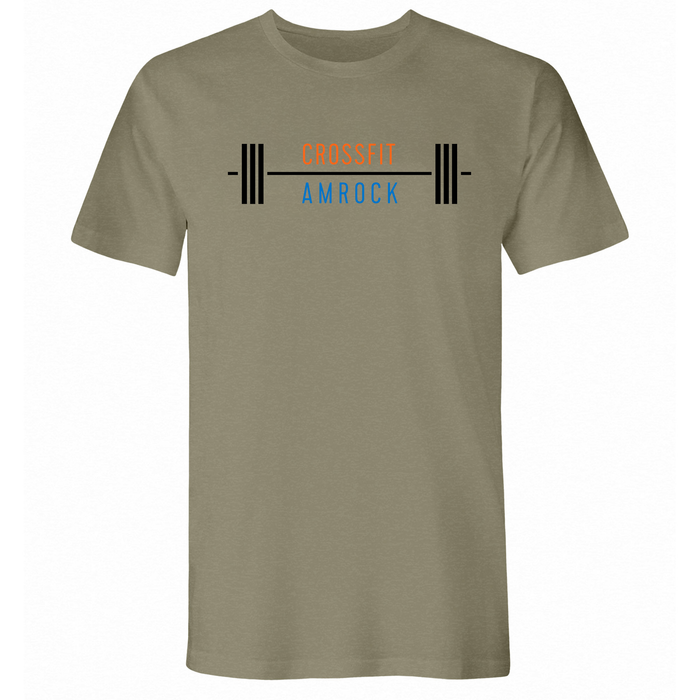 CrossFit AMROCK Barbell Mens - T-Shirt