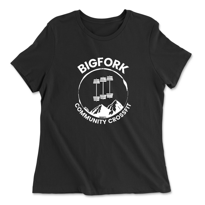 Bigfork Community CrossFit Classic BCCF Womens - Relaxed Jersey T-Shirt