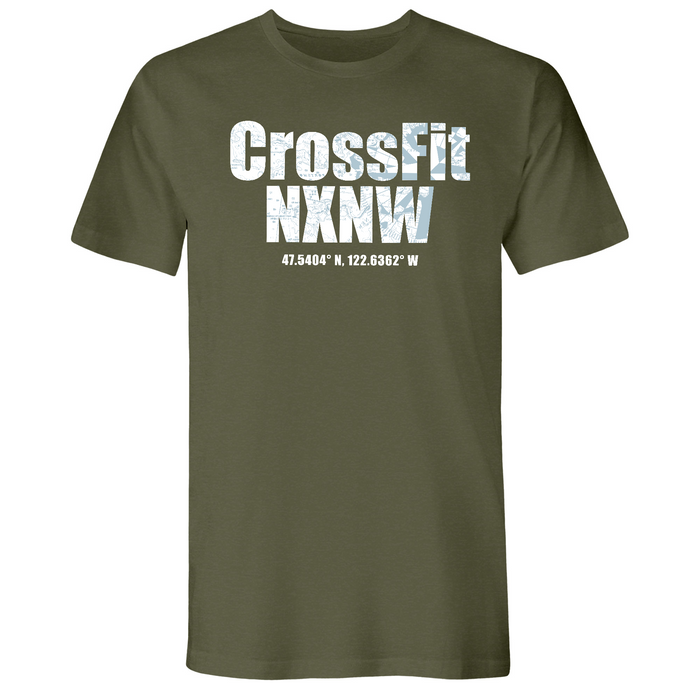Mens 3X-Large Military Green Style_T-Shirt