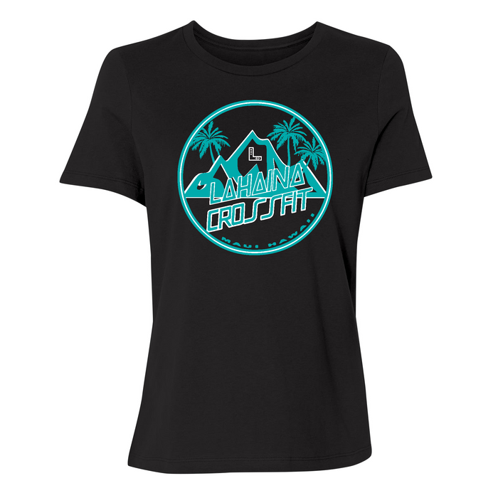 Lahaina CrossFit Strong Santa Cruz Teal Womens - T-Shirt
