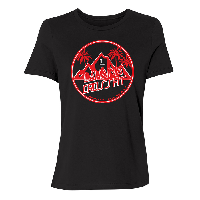 Lahaina CrossFit Strong Santa Cruz Red Womens - T-Shirt