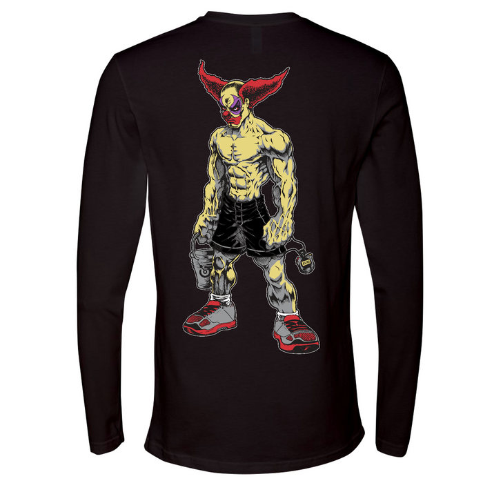 More Fire CrossFit Pukie The Clown Mens - Long Sleeve