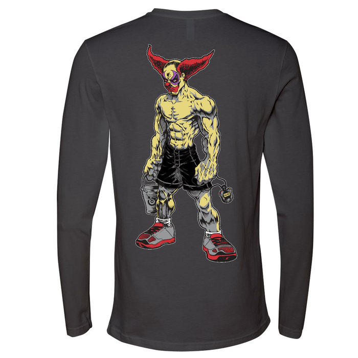 Grass Valley CrossFit Pukie The Clown Mens - Long Sleeve