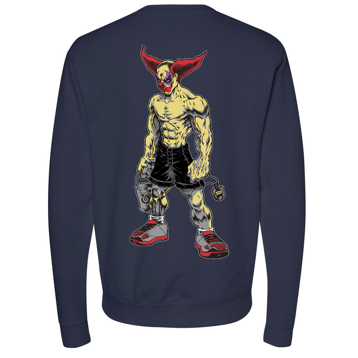 Grass Valley CrossFit Pukie The Clown Mens - Sweatshirt