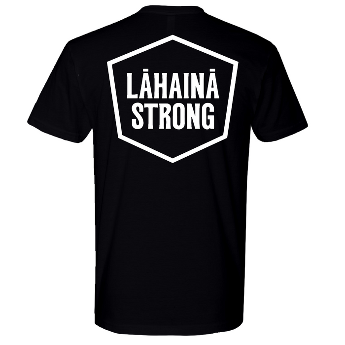 Lahaina CrossFit Strong Circle Palms Red Mens - T-Shirt