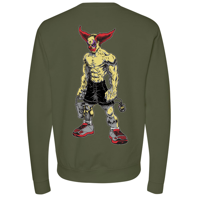 CrossFit Compelled Pukie The Clown Mens - Sweatshirt