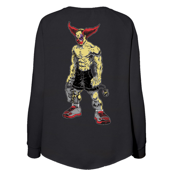 Badger CrossFit Pukie The Clown Womens - Sweatshirt
