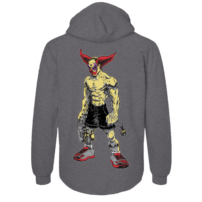 King William District CrossFit Pukie The Clown V2 Womens - Hoodie