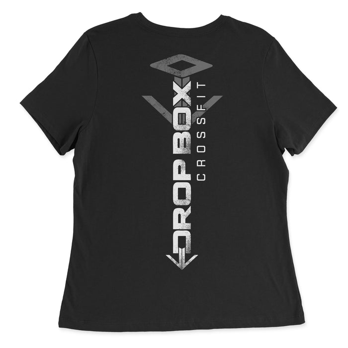 Drop Box CrossFit Pocket Womens - Relaxed Jersey T-Shirt