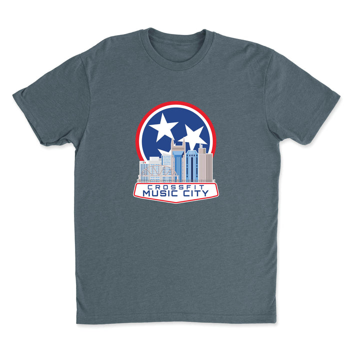 CrossFit Music City - Skyline - Mens - T-Shirt