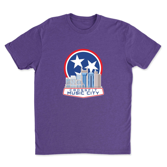 CrossFit Music City - Skyline - Mens - T-Shirt