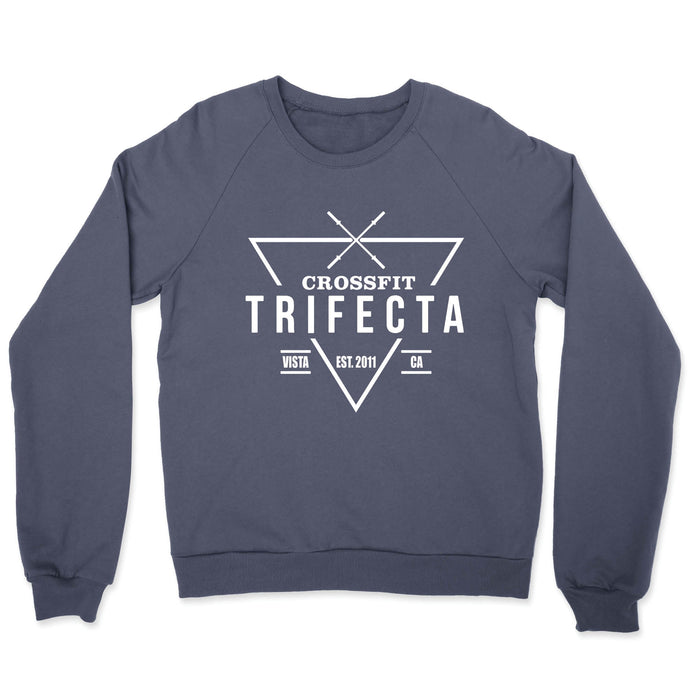 CrossFit Trifecta - Triangle - Mens - CrewNeck