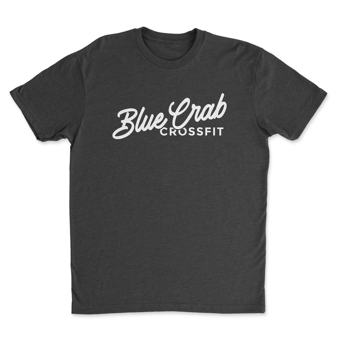 Blue Crab CrossFit Script Mens - T-Shirt