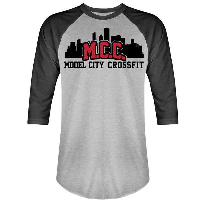 Model City CrossFit MCCF Mens - 3/4 Sleeve