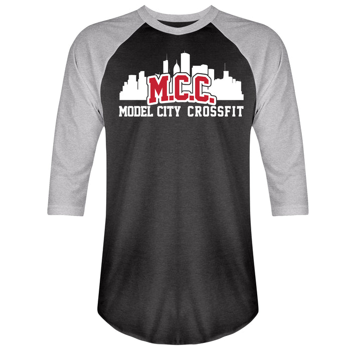 Model City CrossFit MCCF Mens - 3/4 Sleeve