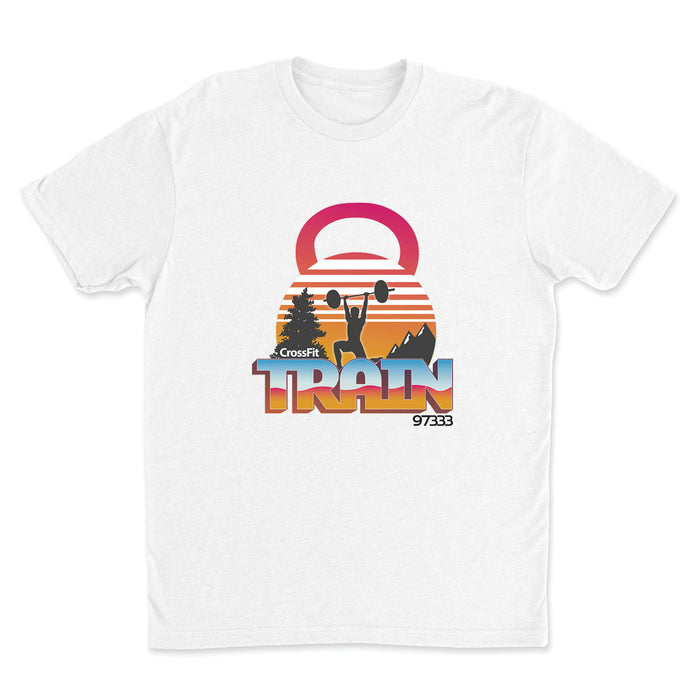 CrossFit Train 97333 Retro - Mens - T-Shirt