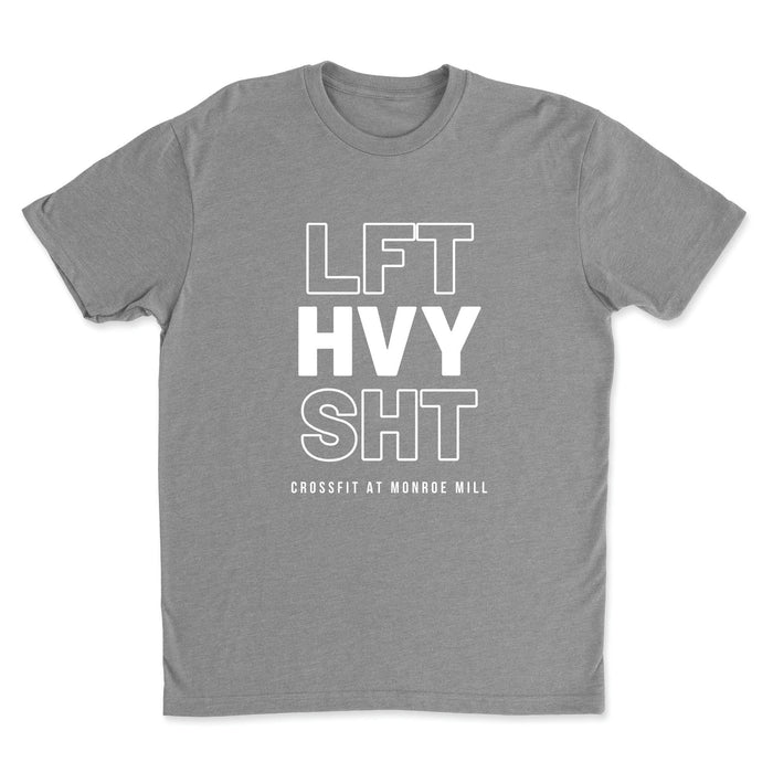 CrossFit at Monroe Mill - LFT HVY SHT - Men's T-Shirt