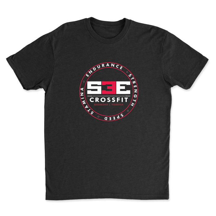 S3E CrossFit Round - Mens - T-Shirt