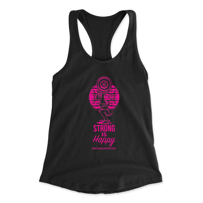 BeachSide CrossFit Strong Is Happy Womens - Tank Top