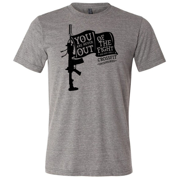 CrossFit Uncensored - 100 - You Are Never Out of the Fight 2 - Men's T-Shirt