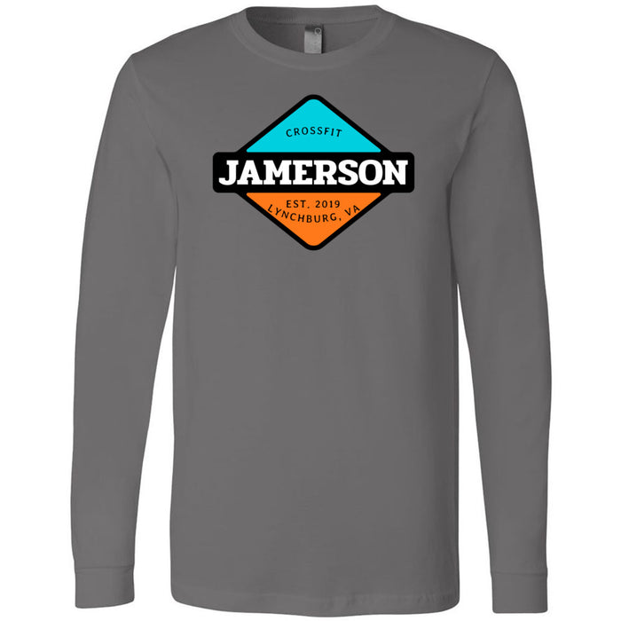 Jamerson CrossFit - 100 - Insignia 6 3501 - Men's Long Sleeve T-Shirt