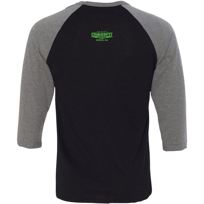 CrossFit Pandemic - 202 - Green - Men's Baseball T-Shirt