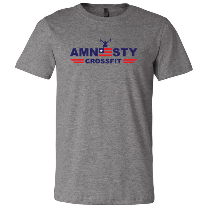 Amnesty CrossFit - Barbell - Men's T-Shirt