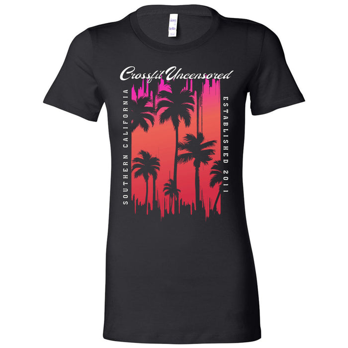 CrossFit Uncensored - 100 - Summer (Palm Tree) - Women's T-Shirt