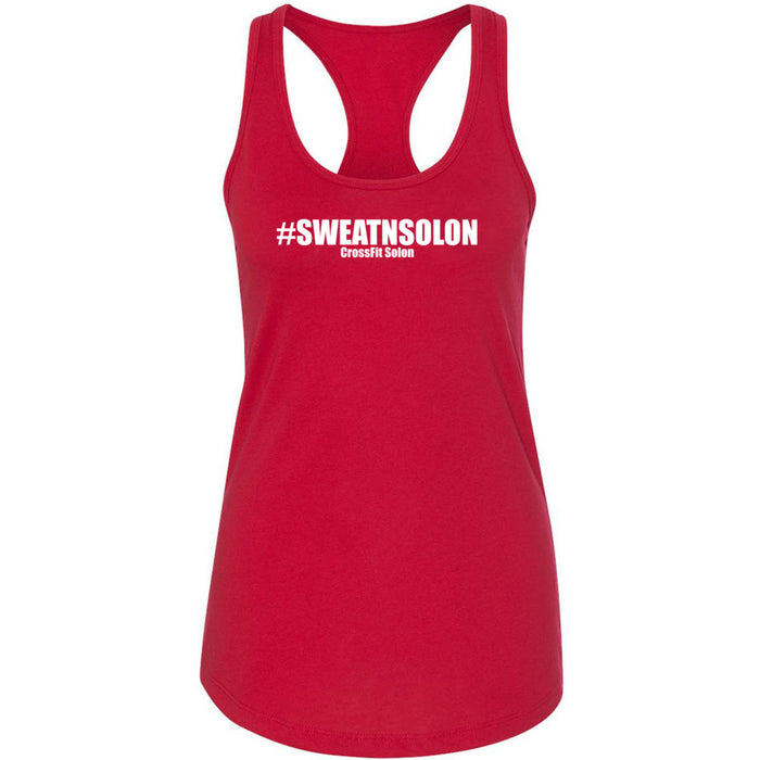 CrossFit Solon - 100 - #SweatNSolon - Women's Tank Top