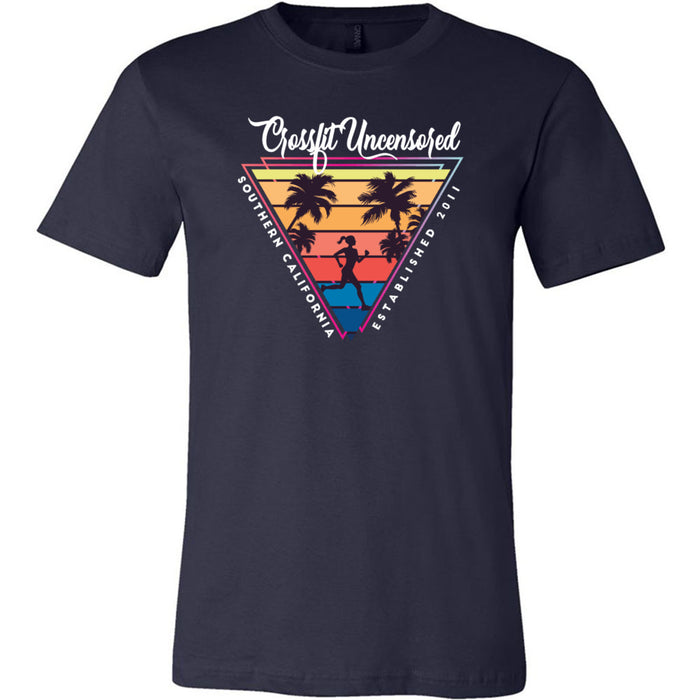 CrossFit Uncensored - 100 - Summer (Triangle) - Men's T-Shirt