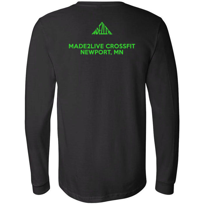 Made2Live CrossFit - 202 - Standard 3501 - Men's Long Sleeve T-Shirt