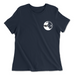 Womens 2X-Large NAVY Relaxed Jersey T-Shirt