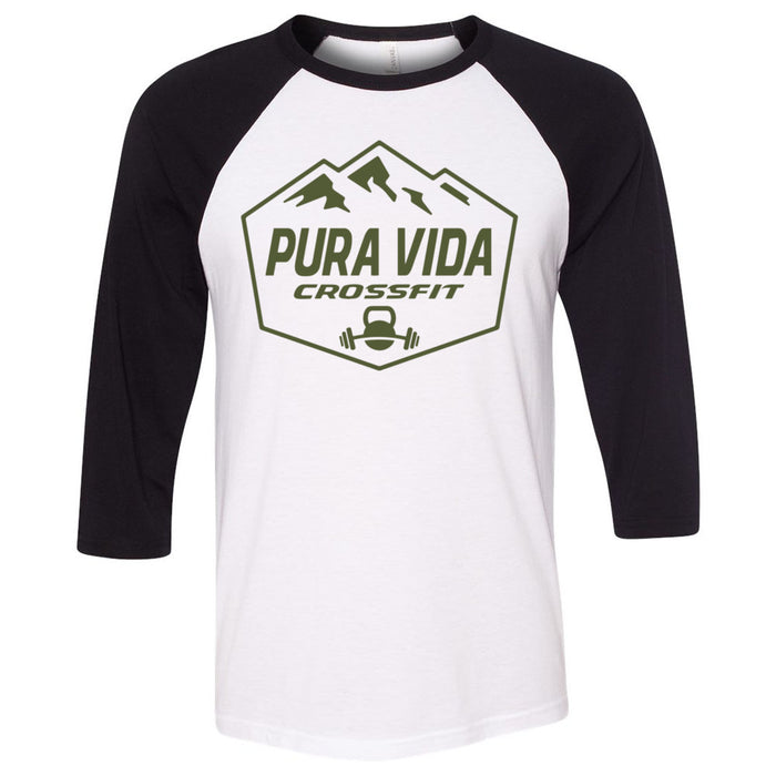 Pura Vida CrossFit - 100 - Standard - Men's Baseball T-Shirt