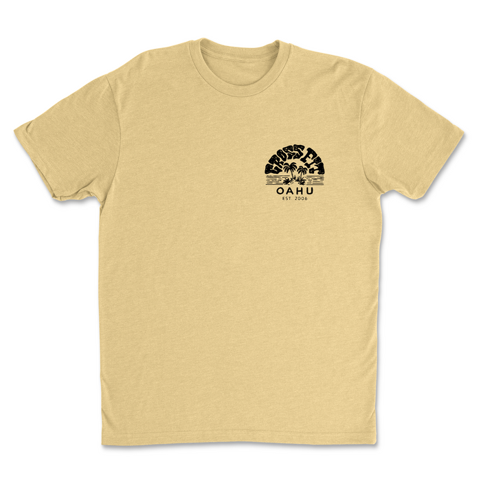 CrossFit Oahu Vintage Island (Black) - Mens - T-Shirt