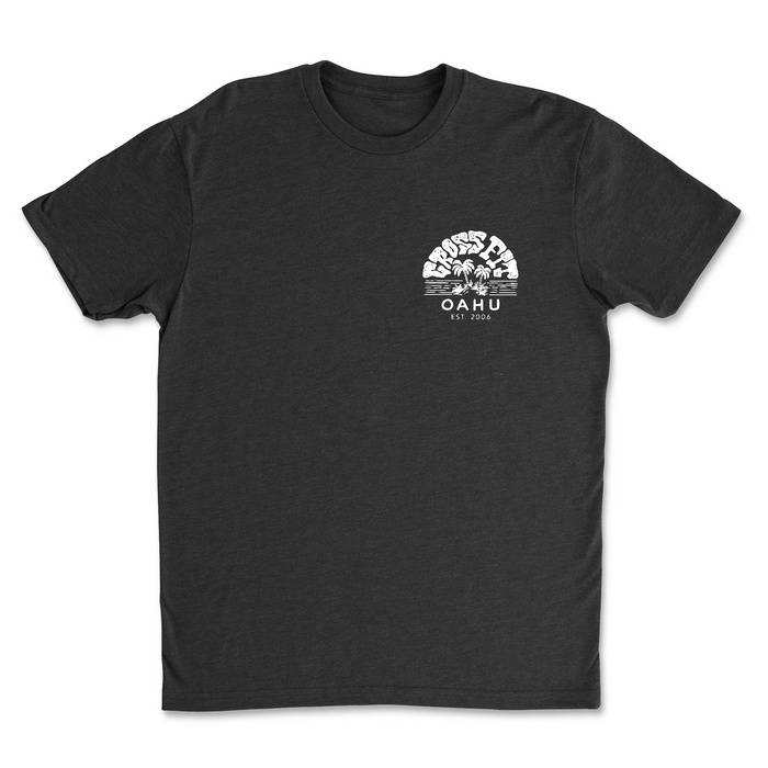 CrossFit Oahu Vintage Island (Rasta) - Mens - T-Shirt