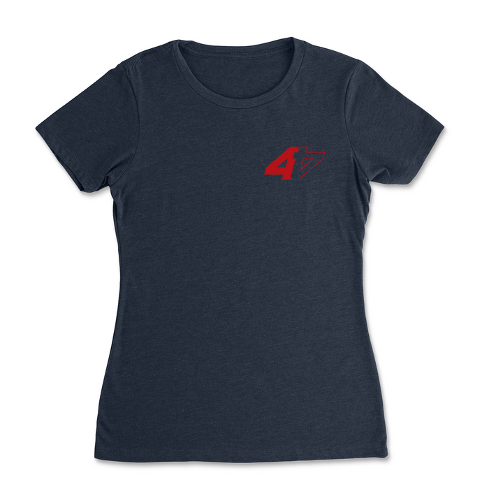 CrossFit Fountain Inn Pocket (Red) - Womens - T-Shirt