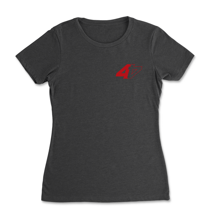 CrossFit Fountain Inn Pocket (Red) - Womens - T-Shirt