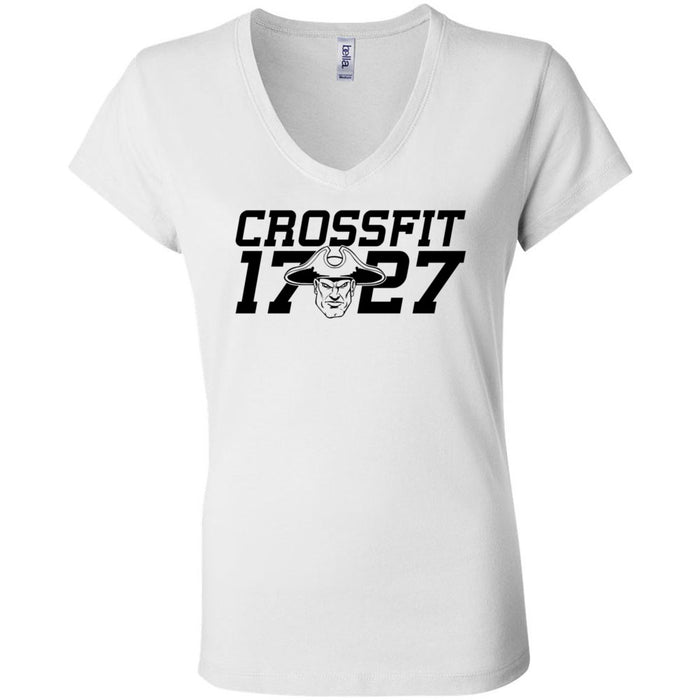 CrossFit 1727 - 100 - One Color - Women's V-Neck T-Shirt