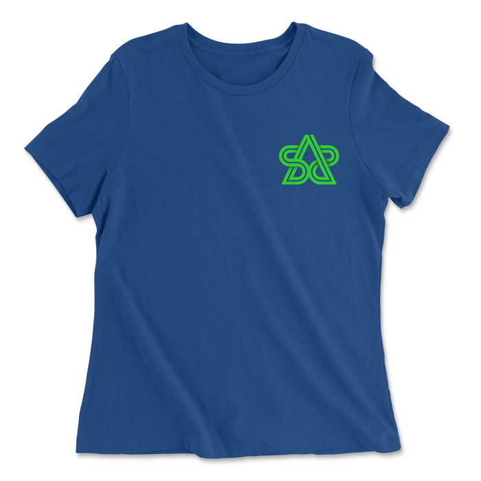 CrossFit Proprius Pocket Green Womens - Relaxed Jersey T-Shirt