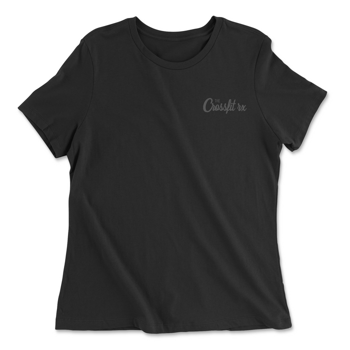 CrossFit RX Cursive Womens - Relaxed Jersey T-Shirt
