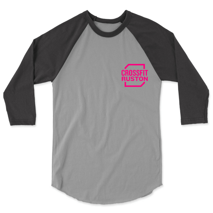 CrossFit Ruston Standard (Pink) Mens - 3/4 Sleeve