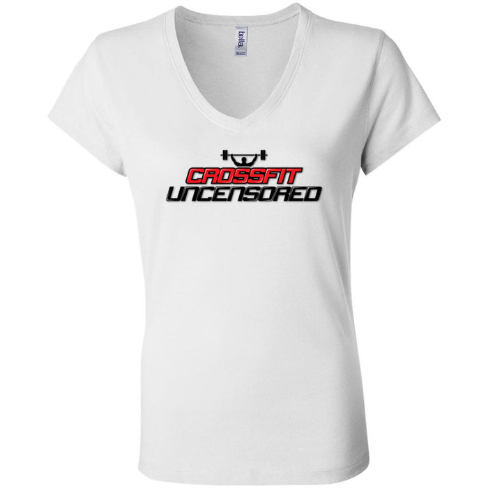 CrossFit Uncensored - 100 - Standard - Women's V-Neck T-Shirt