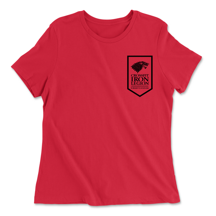 CrossFit Iron Legion Pocket Womens - Relaxed Jersey T-Shirt