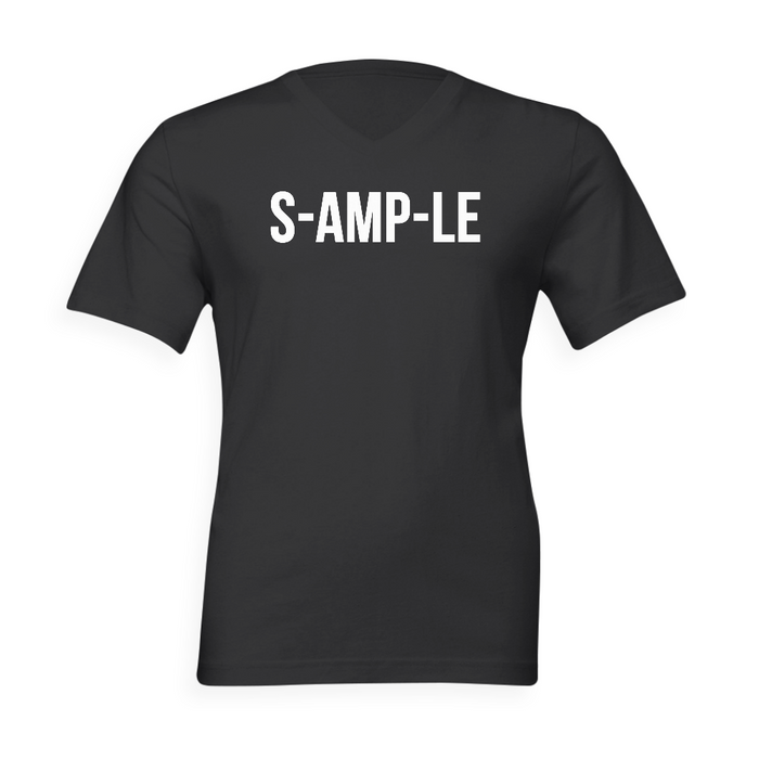 Sample Men's V-Neck T-Shirt