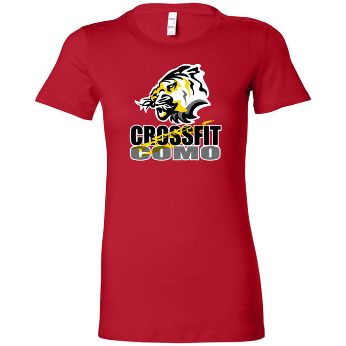 CrossFit Como - 100 - Stacked - Women's T-Shirt